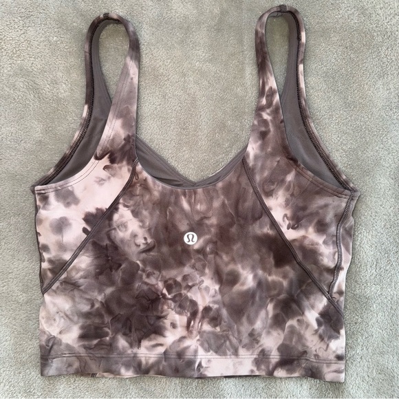 Lululemon Align Tank Top Diamond Dye Mink Bery Lunar Rock Shadow Grey - Picture 2 of 6